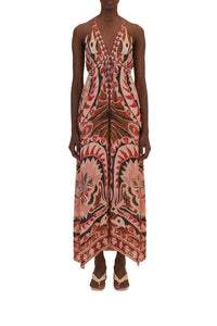 Robe longue Pineapple Jewerly - Rose