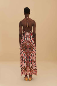 Robe longue Pineapple Jewerly - Rose