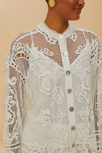 DJV_Off White Chemises & Blouses - Off White