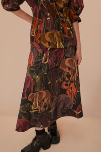 DJV_Elephants Green Jupes & Shorts - Elephants Green