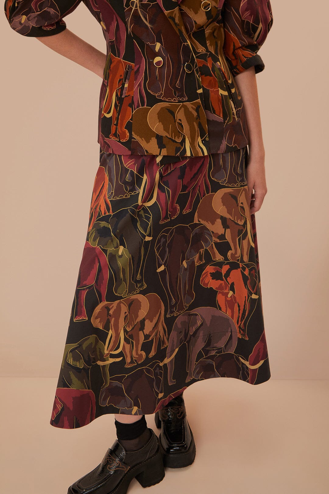 DJV_Elephants Green Jupes & Shorts - Elephants Green