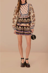 DJV_Floral Cream Jupes & Shorts - Floral Cream