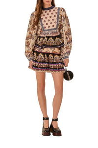 DJV_Floral Cream Jupes & Shorts - Floral Cream