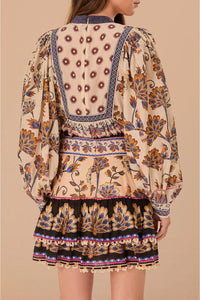 DJV_Floral Cream Jupes & Shorts - Floral Cream