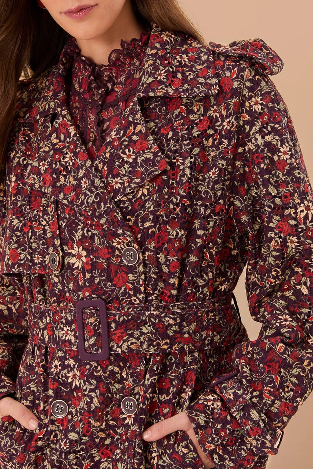 DJV_Chelsea Garden Purple Vestes & Manteaux - Chelsea Garden Purple