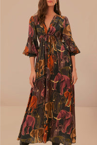 Elephants Green Robe longue - Elephants Green