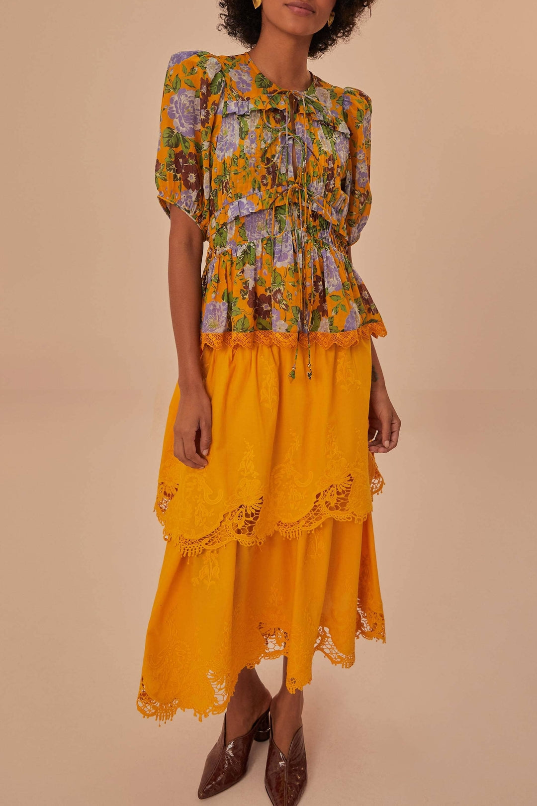 DJV_Mustard Jupes & Shorts - Mustard