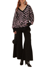DJV_Zebra Skin Cardigans & Pulls - Zebra Skin