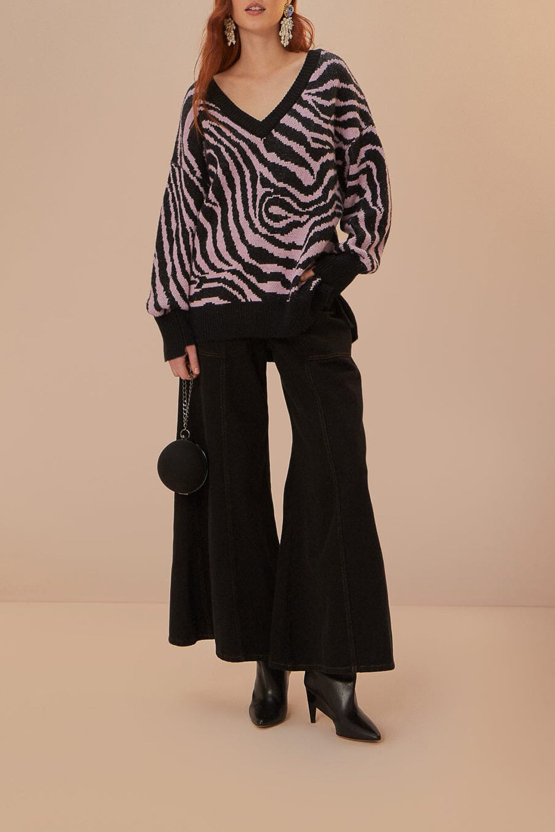 DJV_Zebra Skin Cardigans & Pulls - Zebra Skin