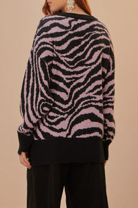 DJV_Zebra Skin Cardigans & Pulls - Zebra Skin