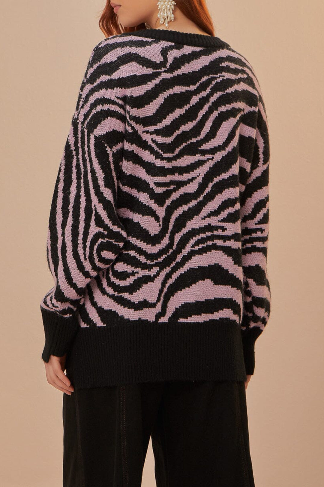 DJV_Zebra Skin Cardigans & Pulls - Zebra Skin