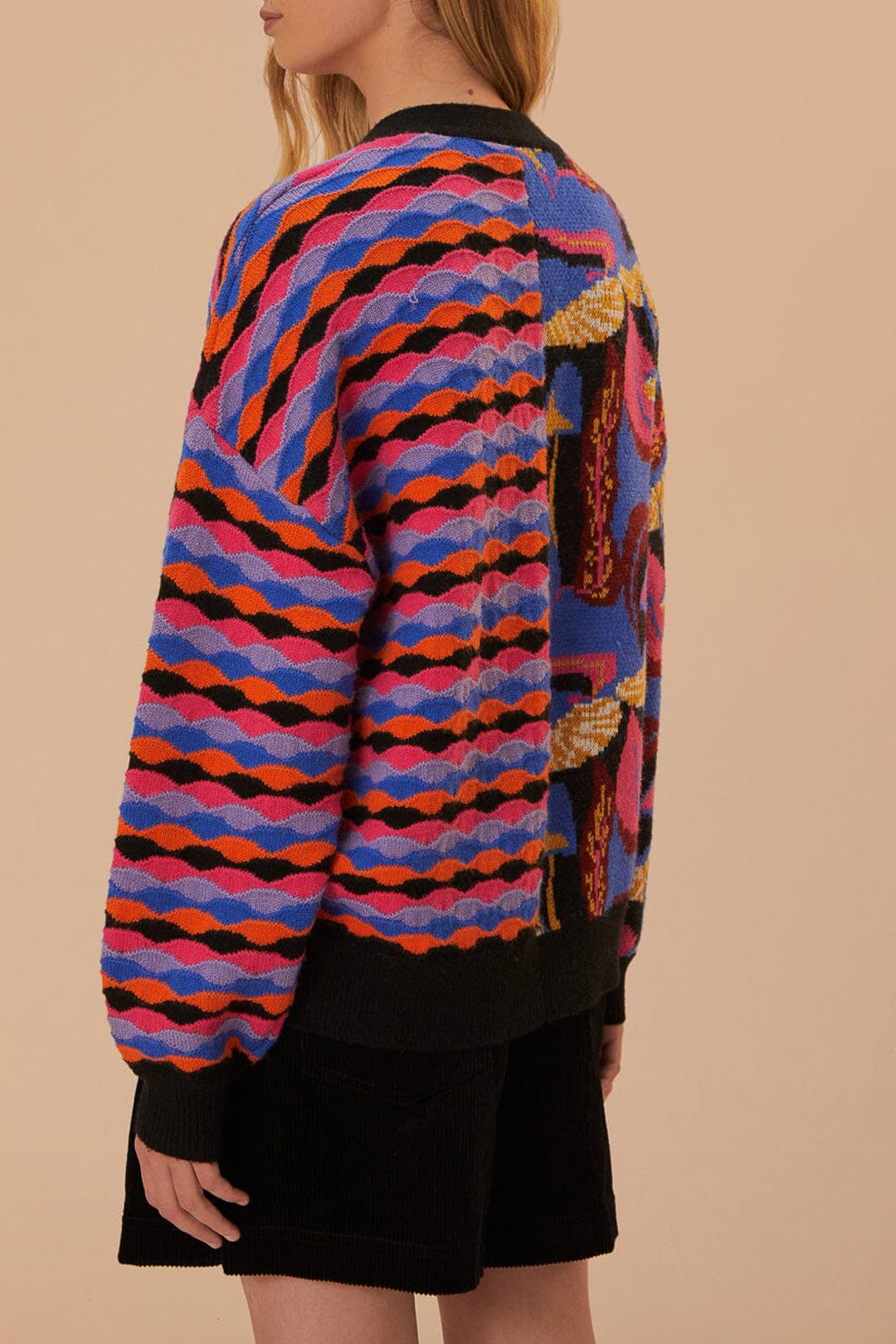 DJV_Mushrooms Black Cardigans & Pulls - Mushrooms Black