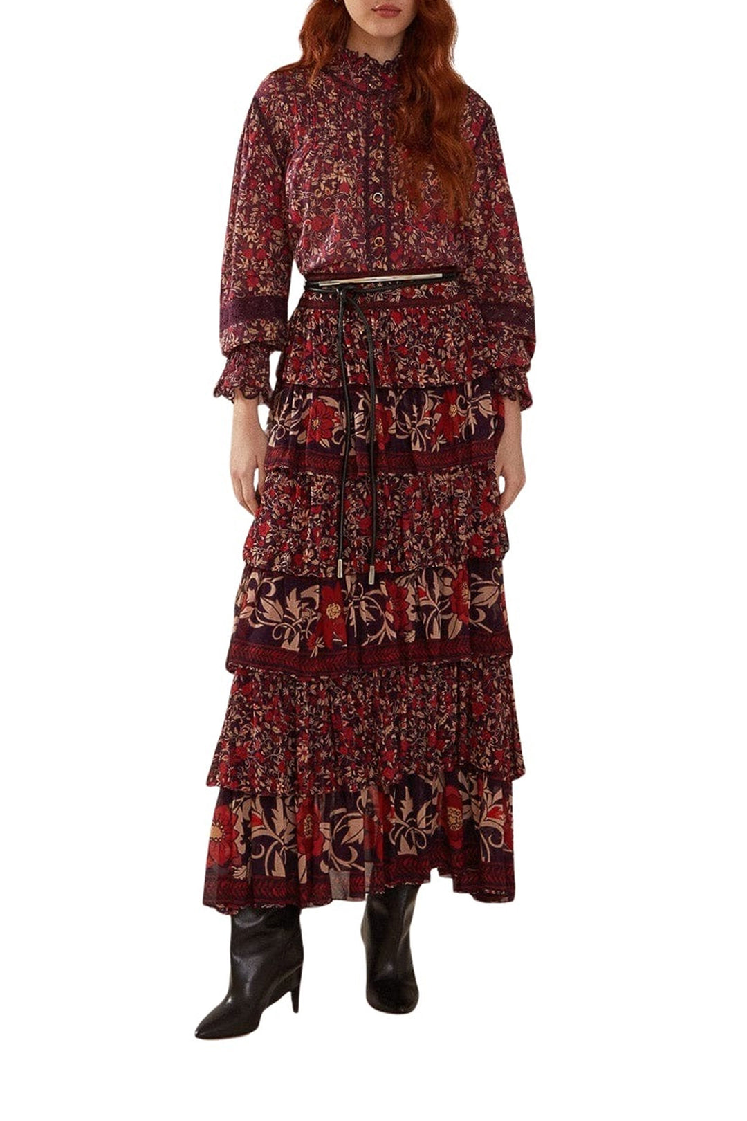 DJV_Chelsea Garden Purple Chemises & Blouses - Chelsea Garden Purple