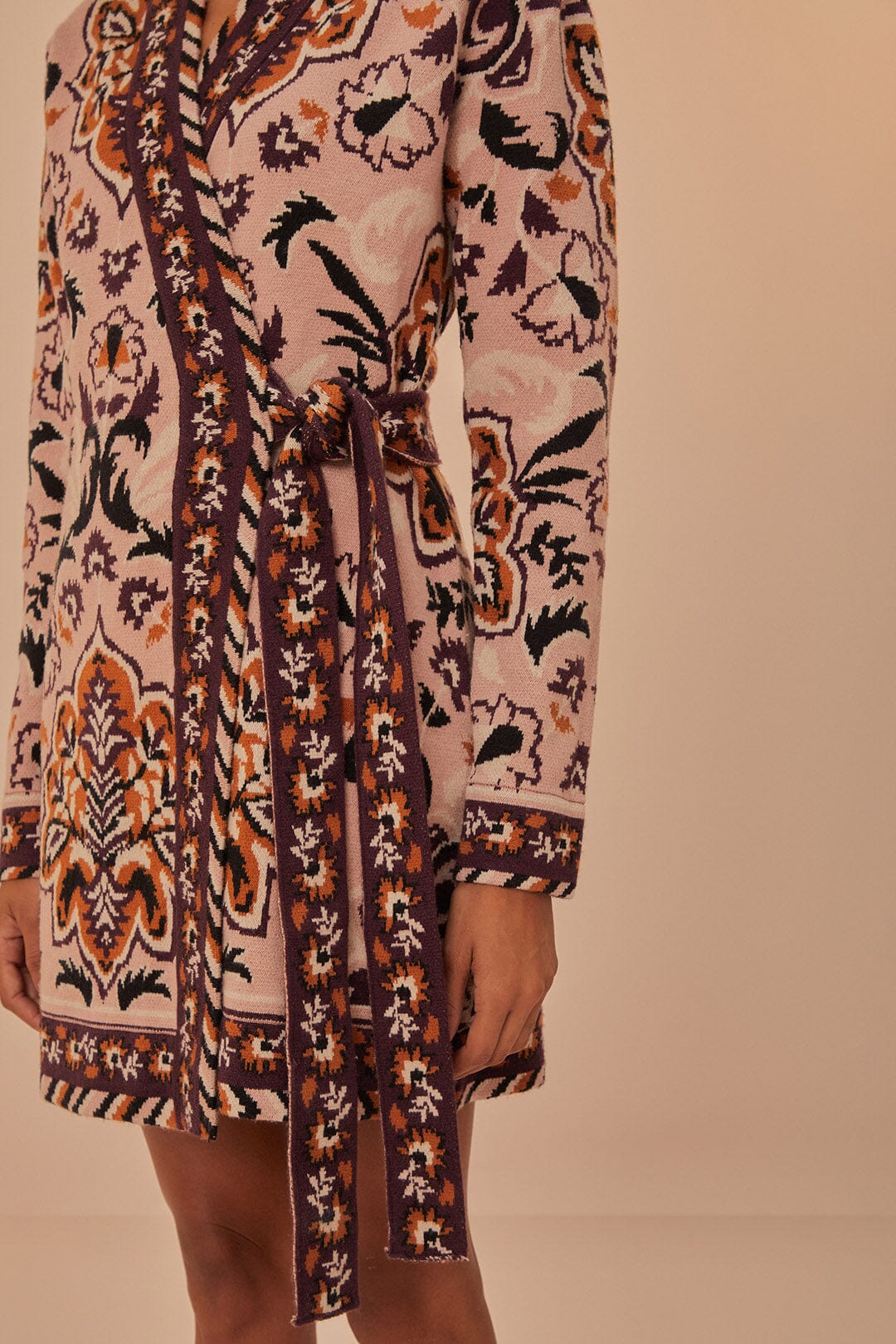 DJV_Glam Tapestry Burgundy Robes courtes - Glam Tapestry Burgundy