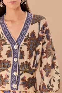 DJV_Floral Cream Cardigans & Pulls - Floral Cream