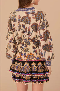 DJV_Floral Cream Cardigans & Pulls - Floral Cream