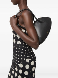 Sac porté épaule Le Bal en cuir - Noir