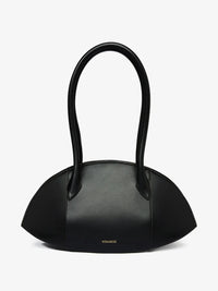 Sac porté épaule Le Bal en cuir - Noir