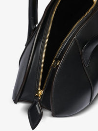 Sac porté épaule Le Bal en cuir - Noir