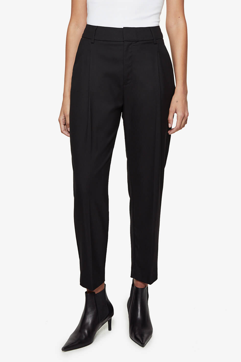 Becky high waist trousers - Black