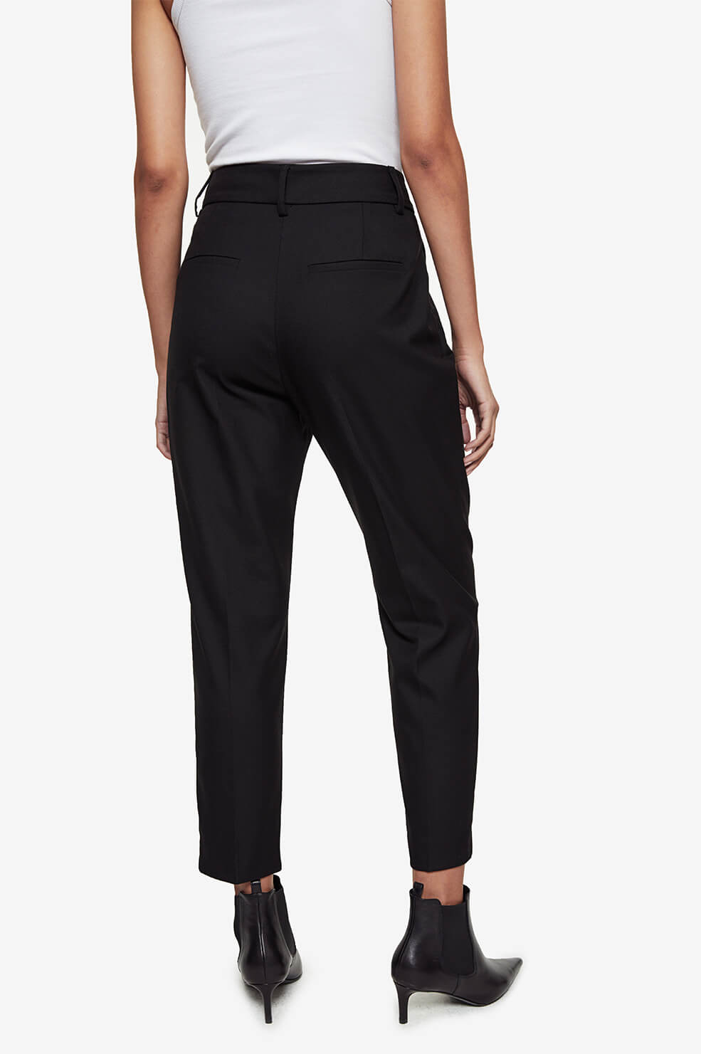 Becky high waist trousers - Black