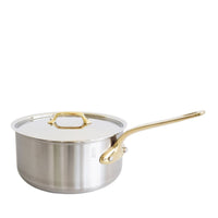 M'URBAN3B 16cm stainless steel saucepan with lid