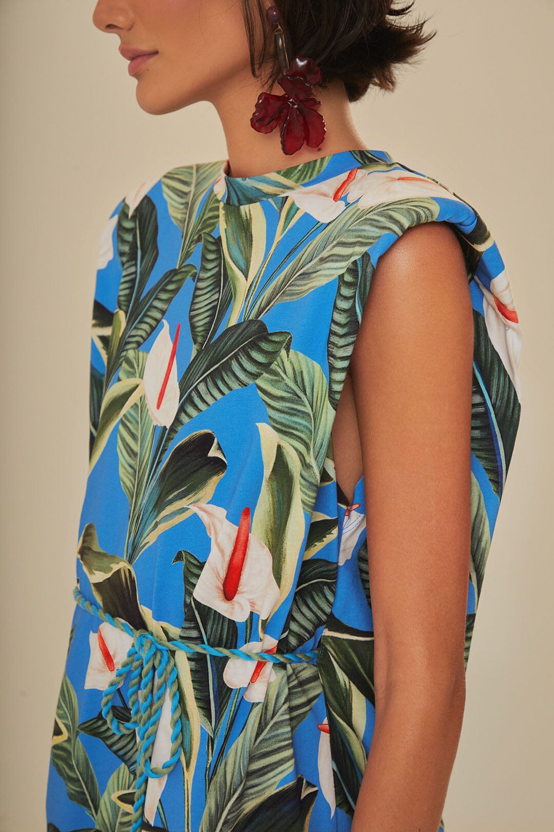 DJV_Garden Blue Robes courtes - Garden Blue