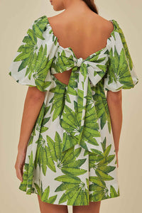 DJV_Palm Fan Off White Robes courtes - Palm Fan Off White