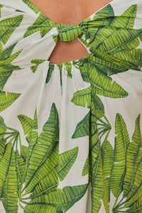 DJV_Palm Fan Off White Robes courtes - Palm Fan Off White