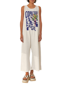 Copacabana Off White Jersey - White