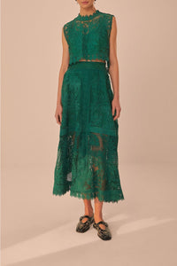 Green Jupe - Green