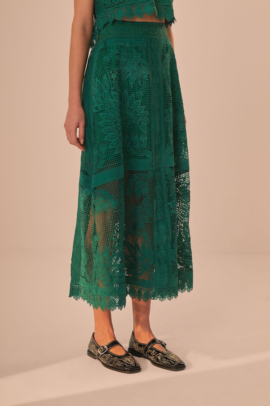 Green Jupe - Green