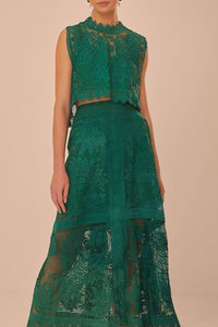 Green Jupe - Green