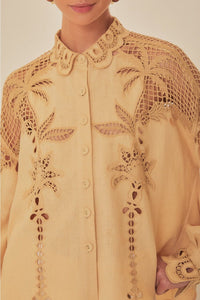 DJV_Khaki Chemises & Blouses - Khaki