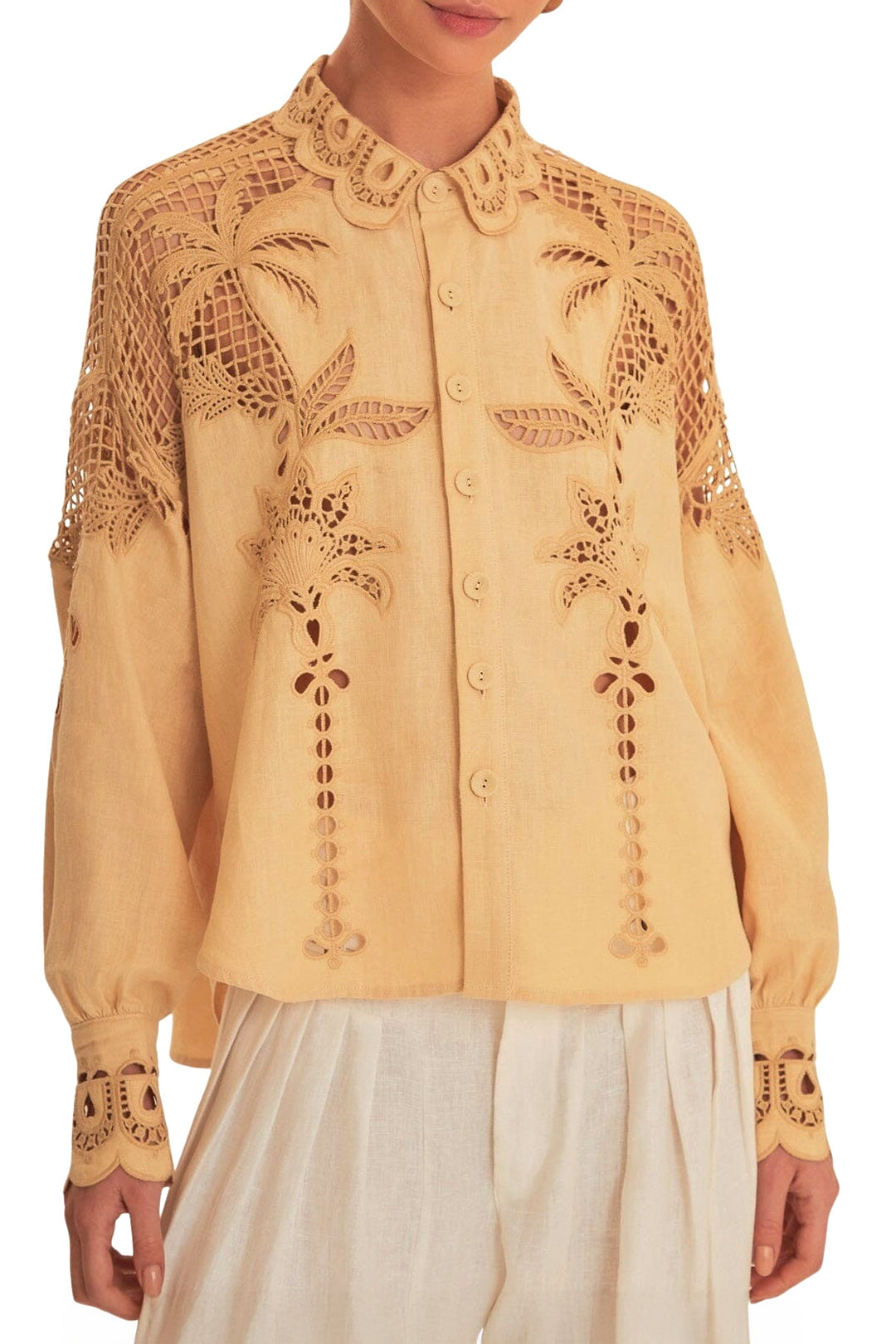 DJV_Khaki Chemises & Blouses - Khaki