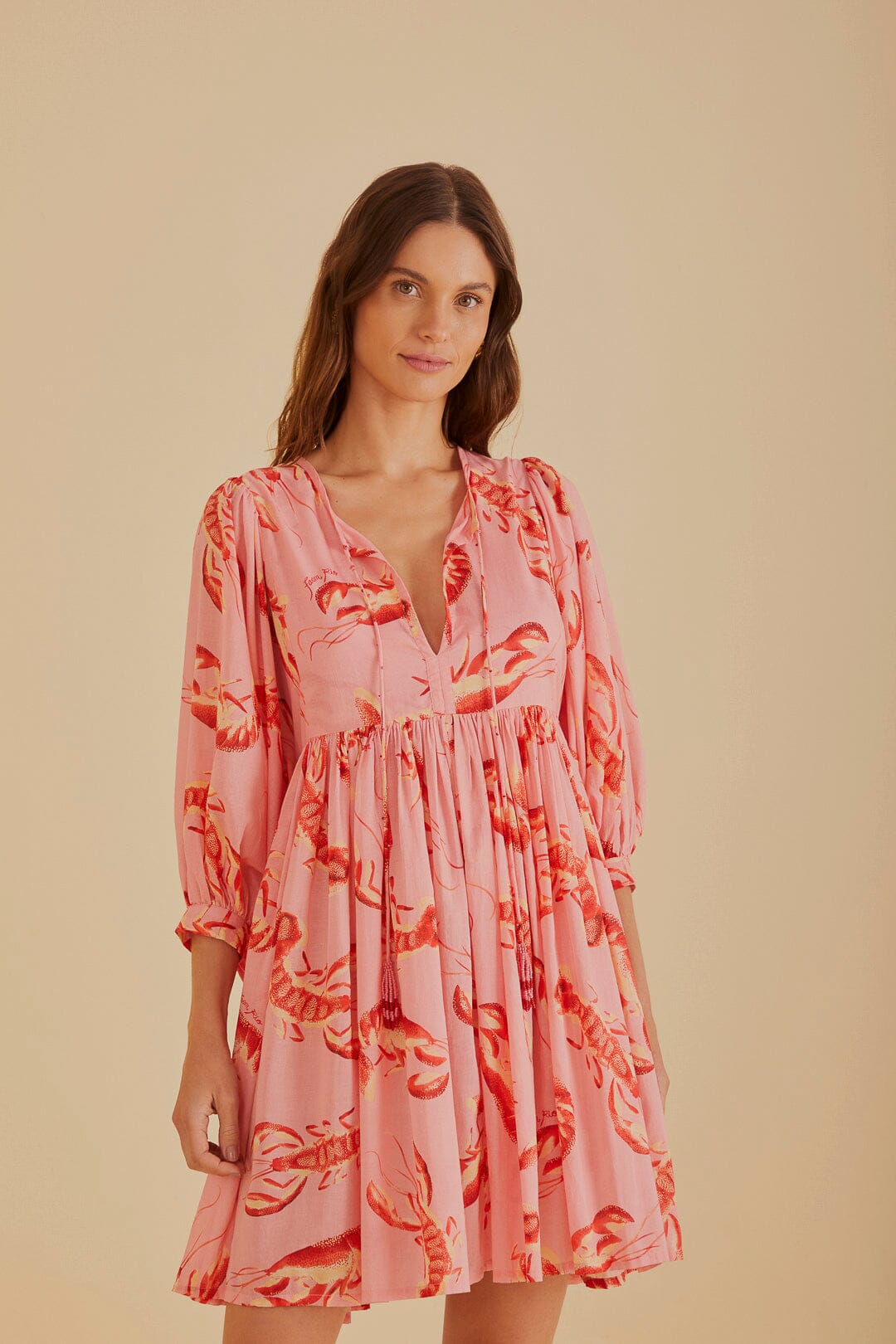 NEW_Lobsters Pink Beachwear - Lobsters Pink