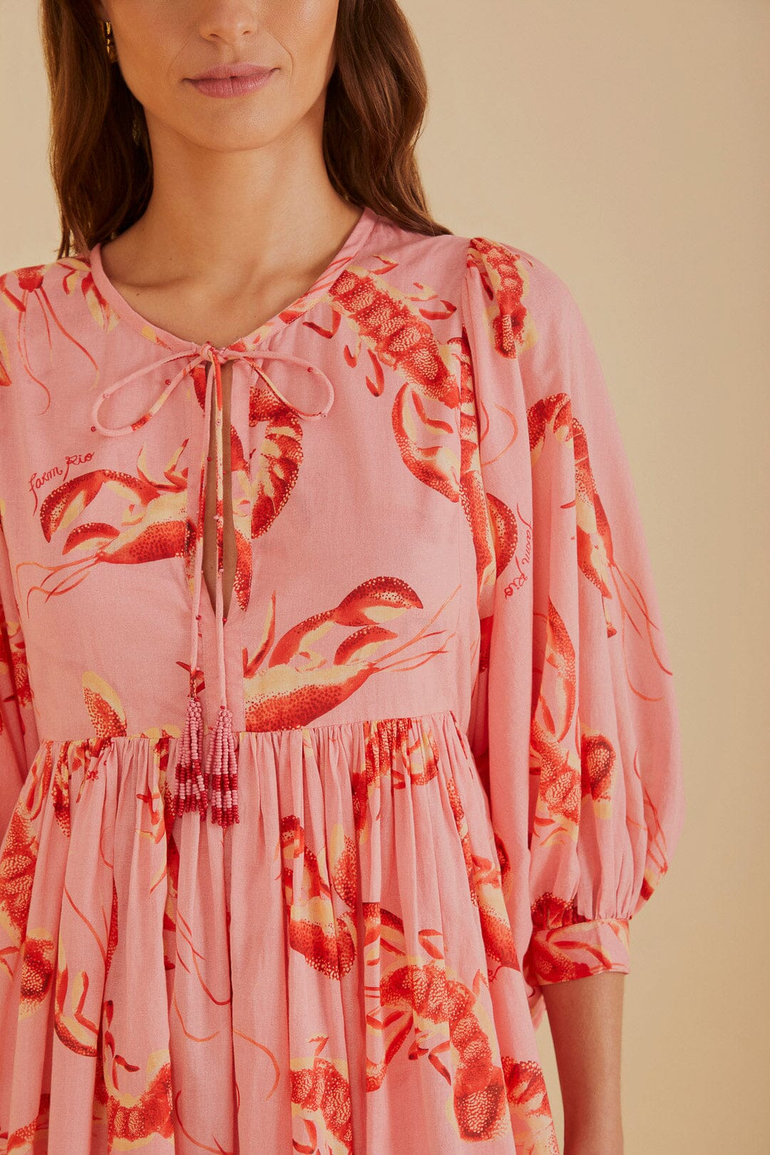 NEW_Lobsters Pink Beachwear - Lobsters Pink