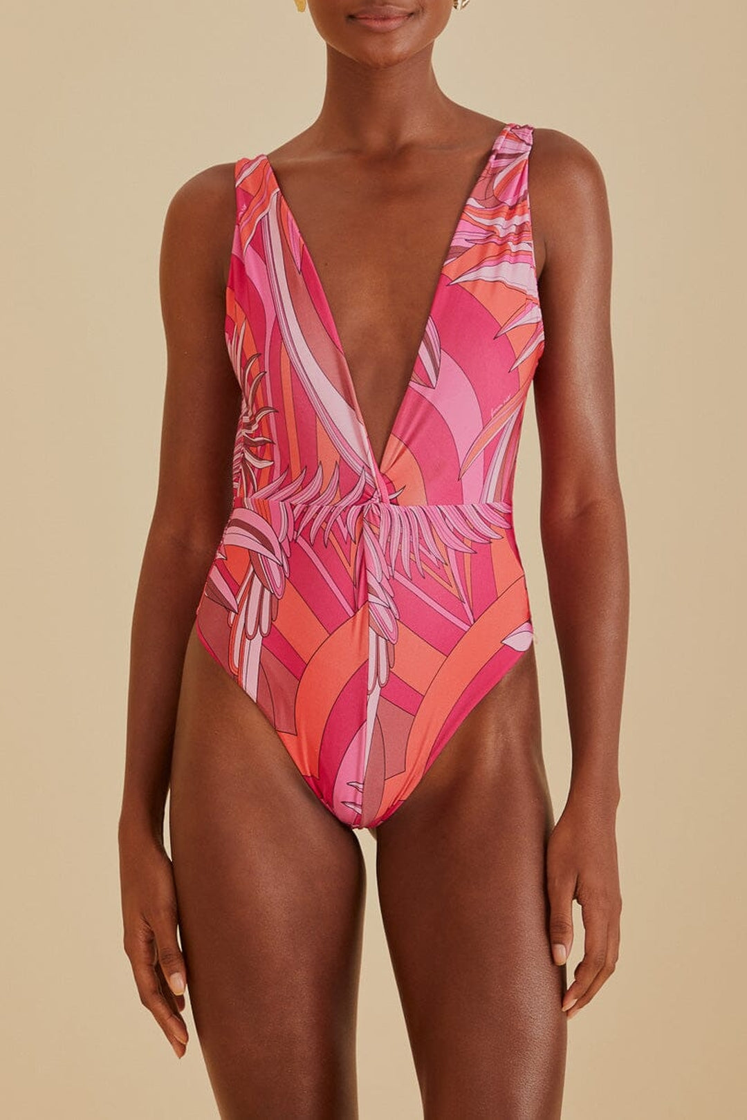 Maillot de bain une pièce Endless Summer - Rouge