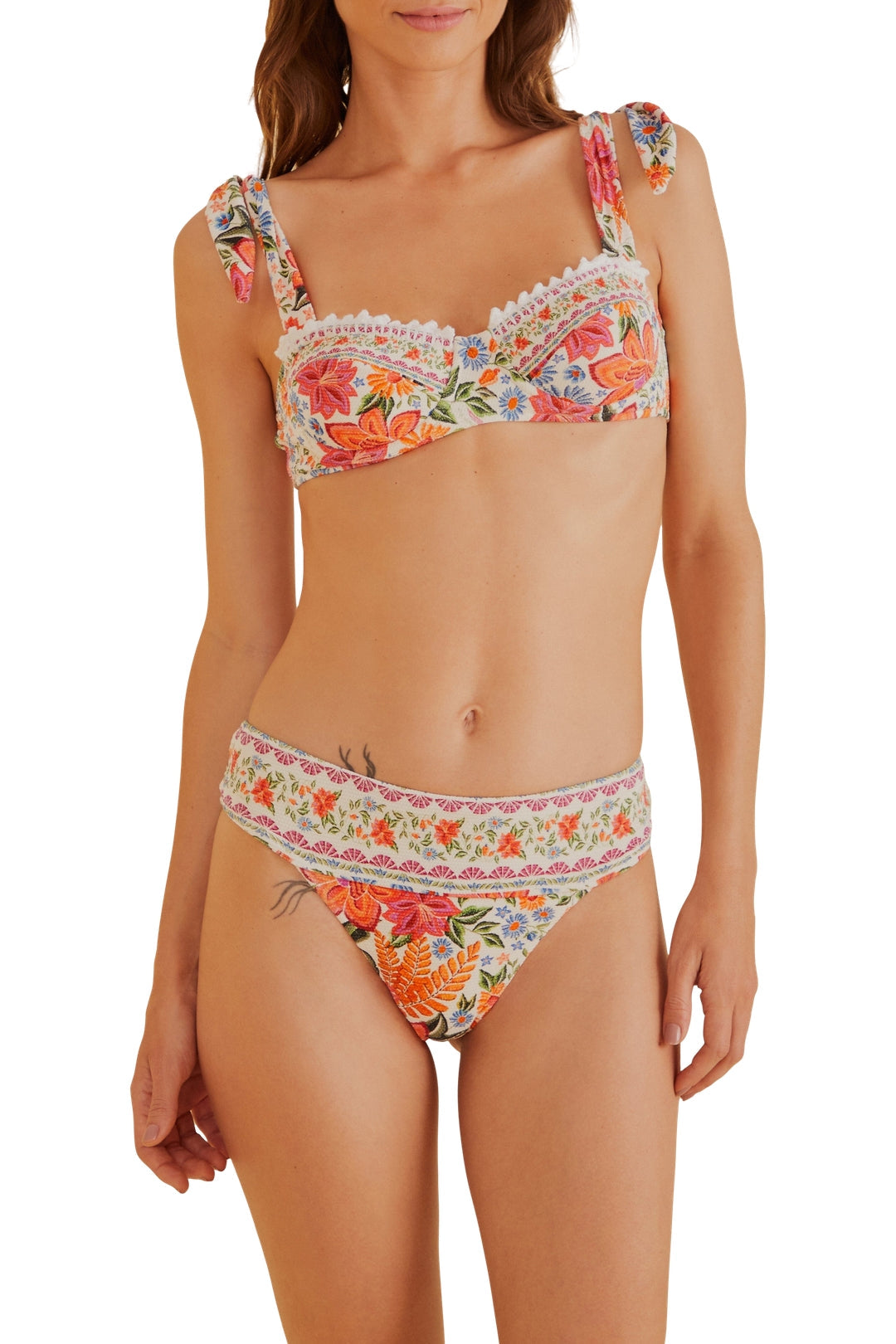 DJV_Bloom Garden Off White Beachwear - Bloom Garden Off White