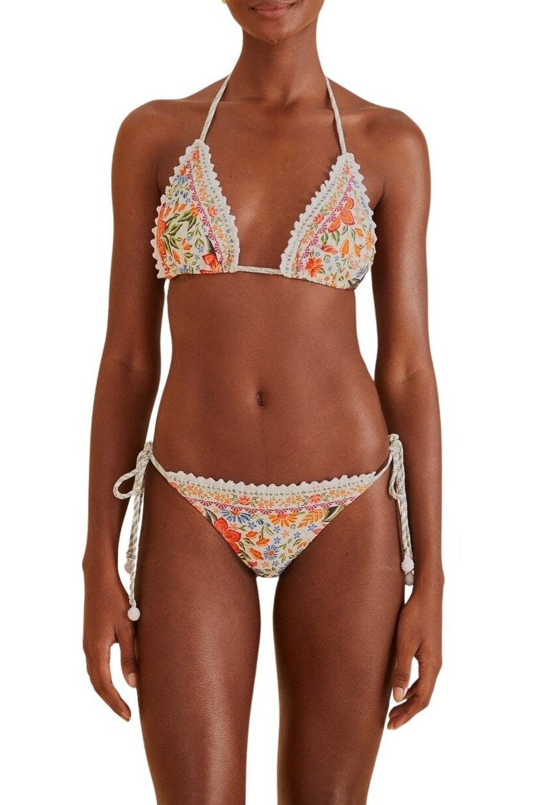 BADVIEW_DJV_Bloom Garden Off White Beachwear - Bloom Garden Off White