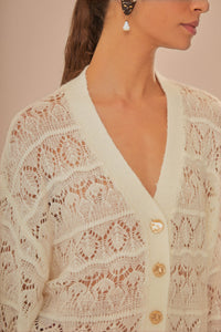 DJV_Off White Cardigans & Pulls - Off White