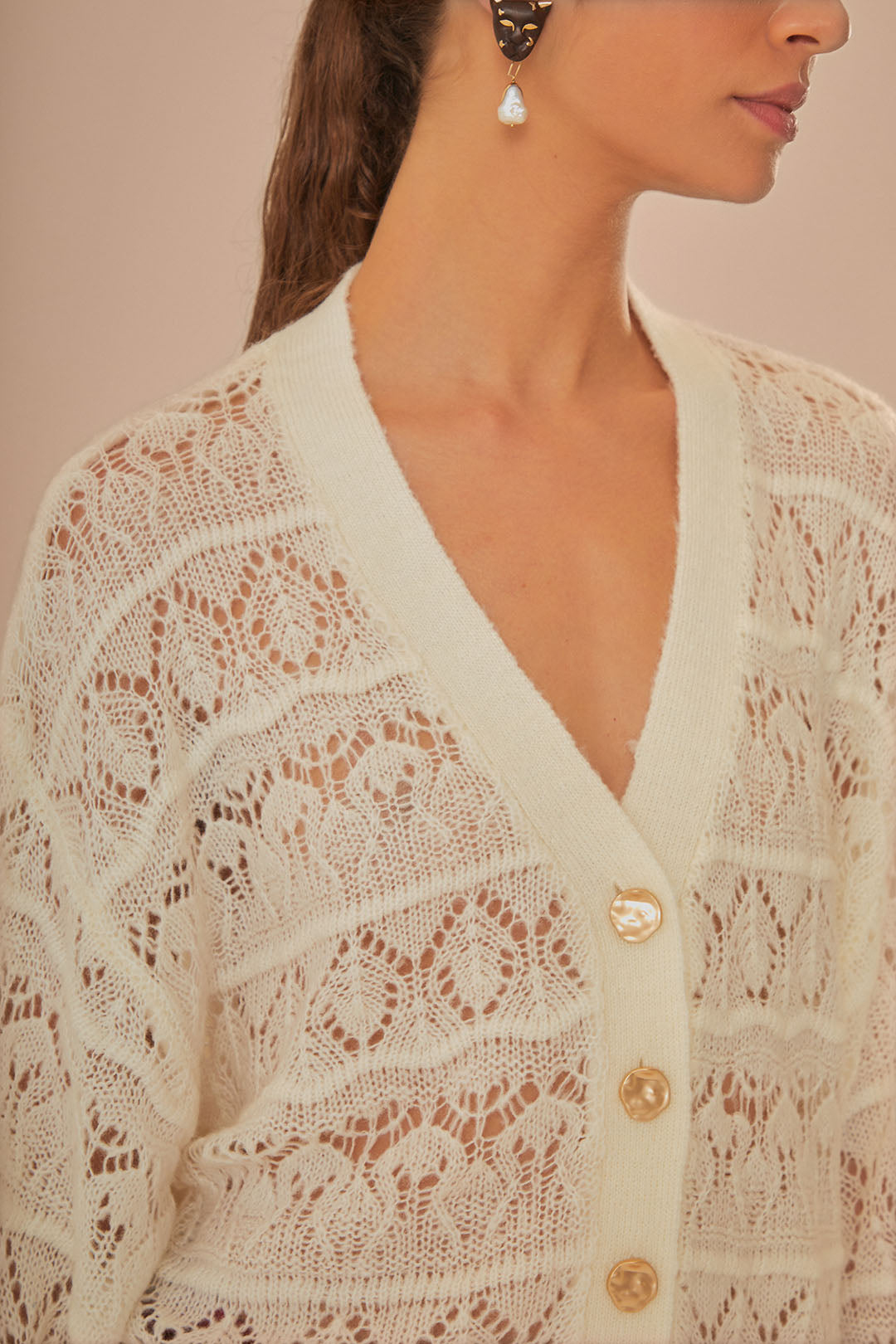 DJV_Off White Cardigans & Pulls - Off White