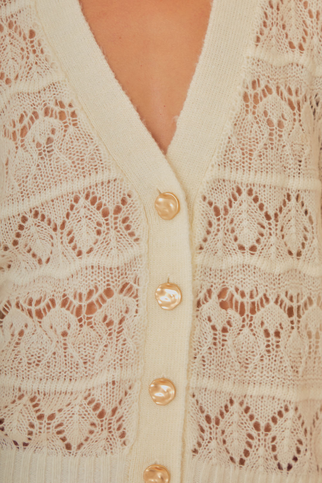 DJV_Off White Cardigans & Pulls - Off White