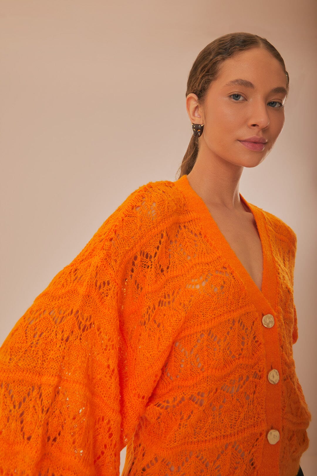 NEW_Orange Cardigans & Pulls - Orange