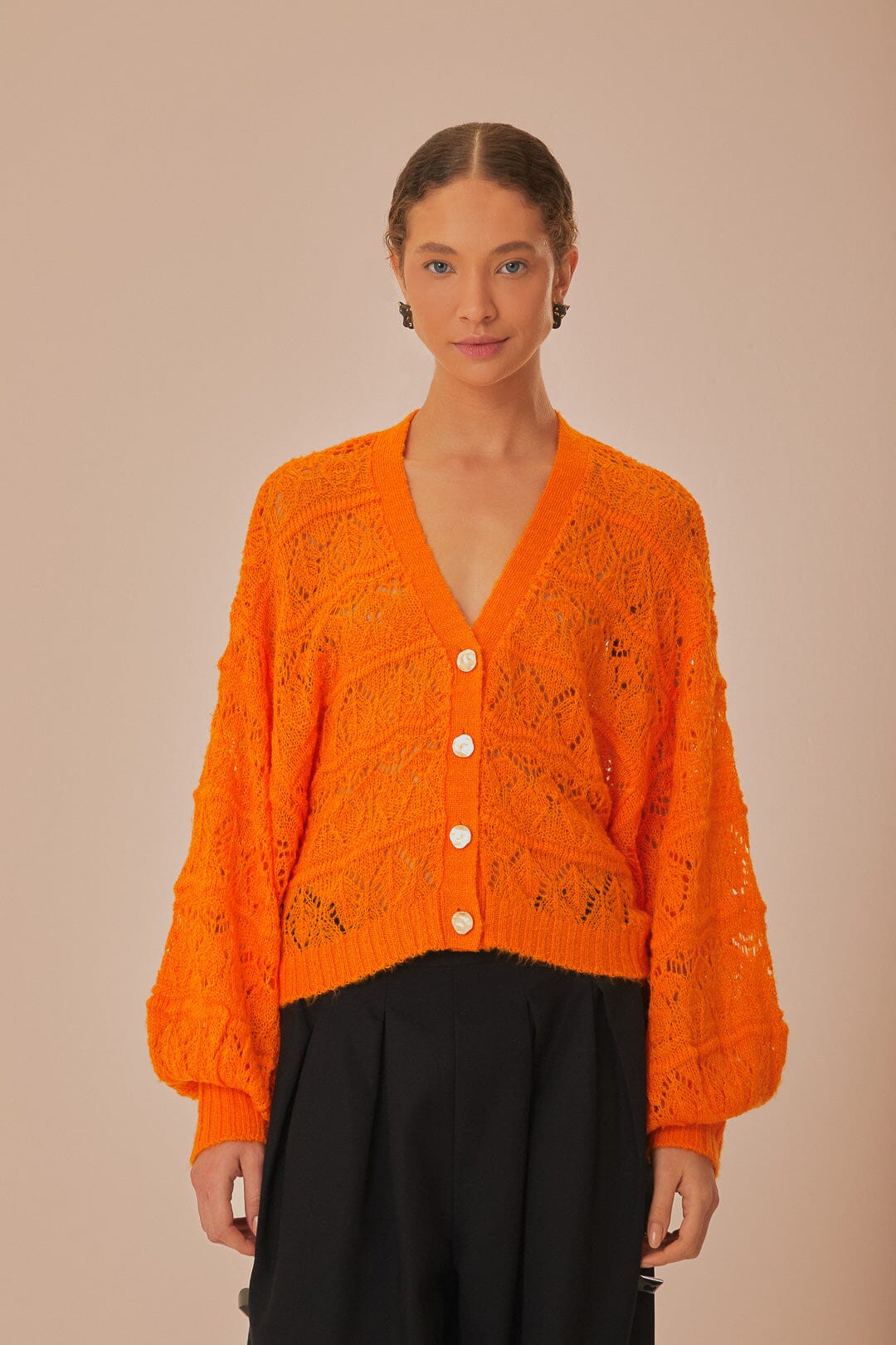 NEW_Orange Cardigans & Pulls - Orange