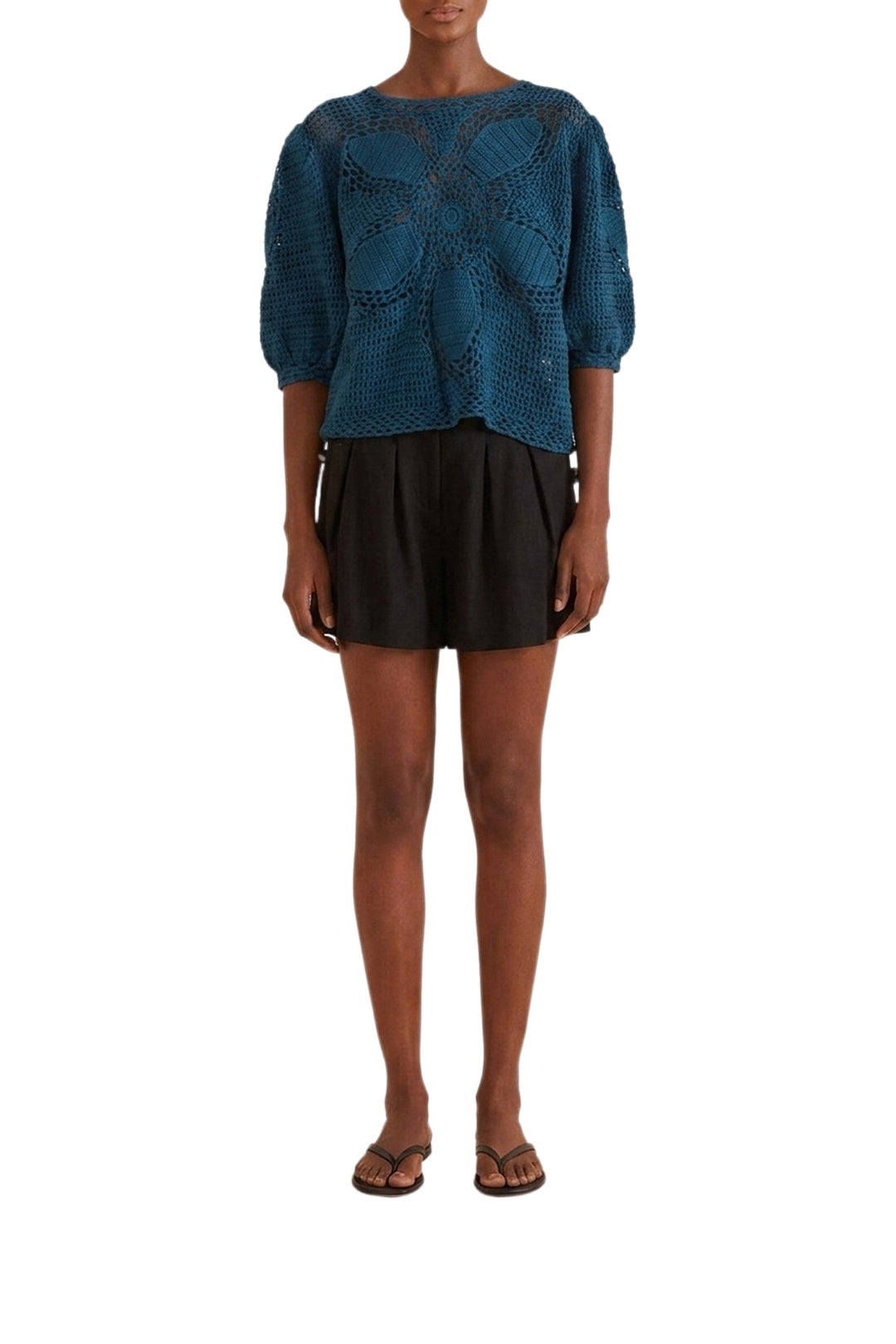 BADVIEW_DJV_Teal Cardigans & Pulls - Teal