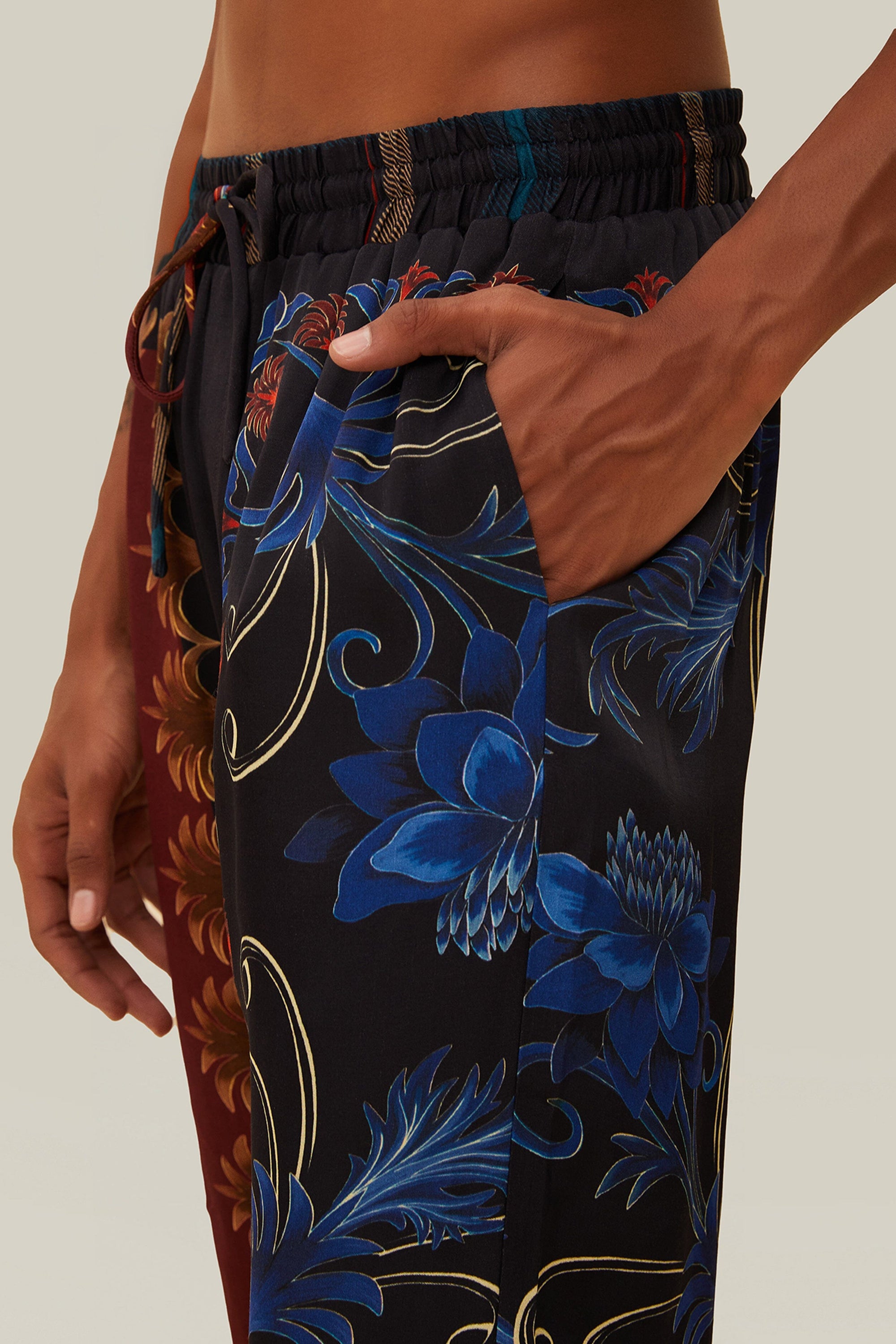 Pantalon unisexe Arabesque - Noir