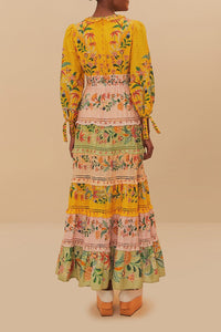 DJV_Delicate Flowers Stripes Robes longues - Delicate Flowers Stripes