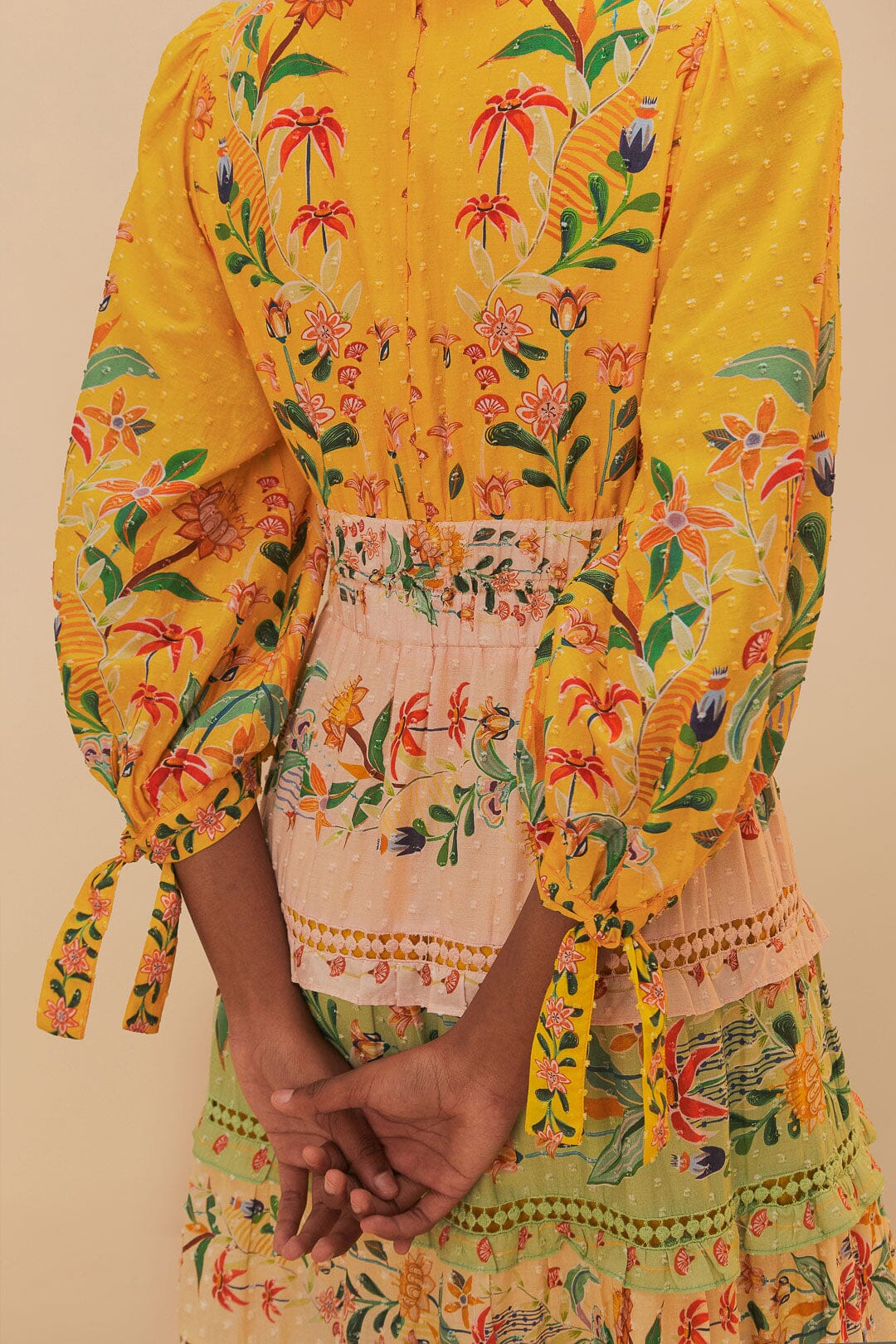 DJV_Delicate Flowers Stripes Robes longues - Delicate Flowers Stripes