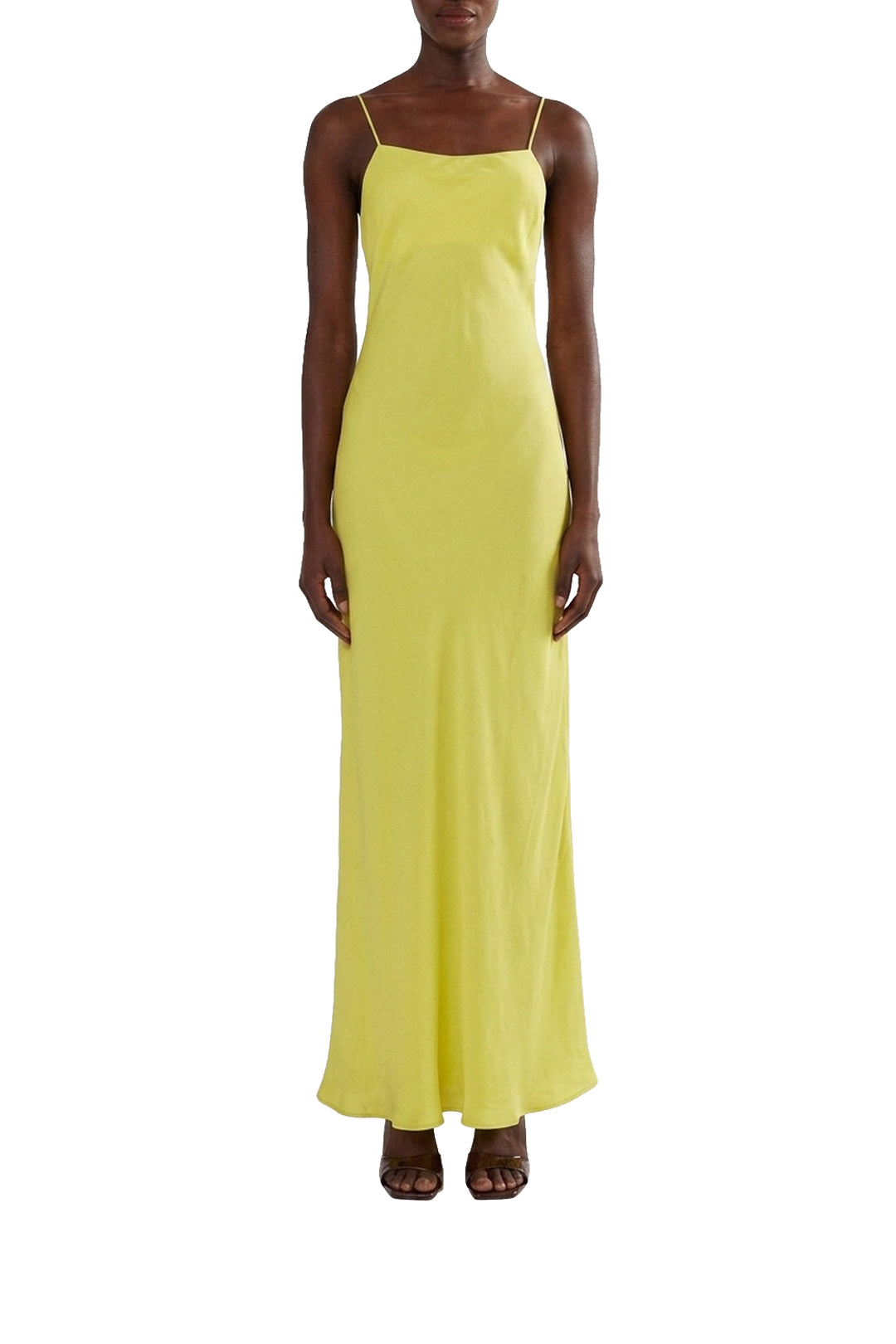 Robe longue Néon sans manches - Vert